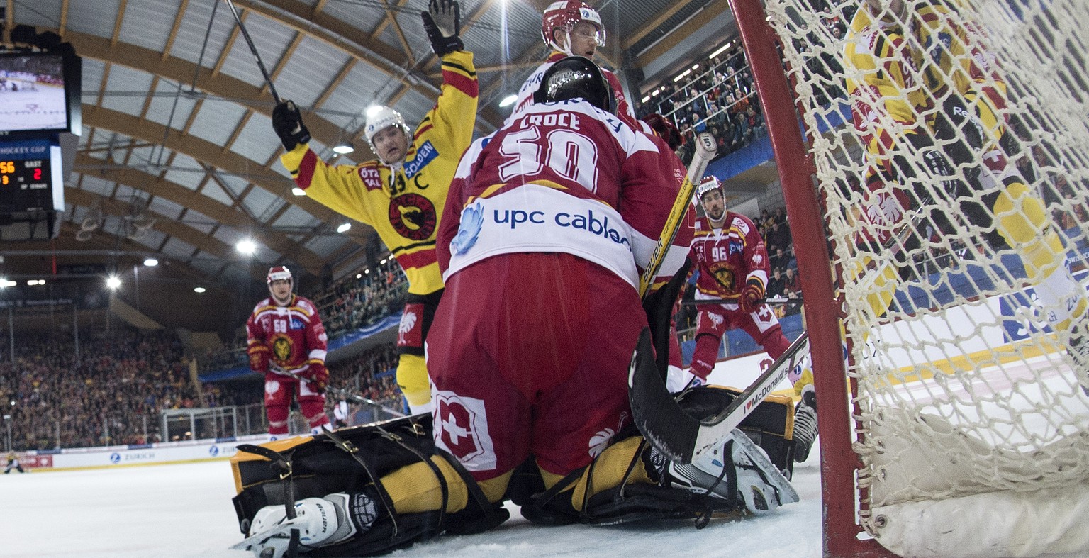 Grosse Hockey-Party im Emmental: Gestern empfing Langnau Kantonsrivale Bern.&nbsp;