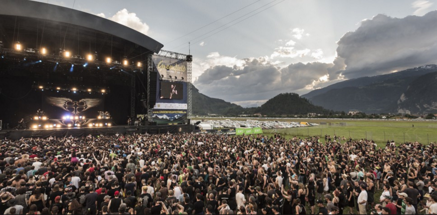 12. Greenfield Festival: Vier Tage lang rocken mitten im Berner Oberland.