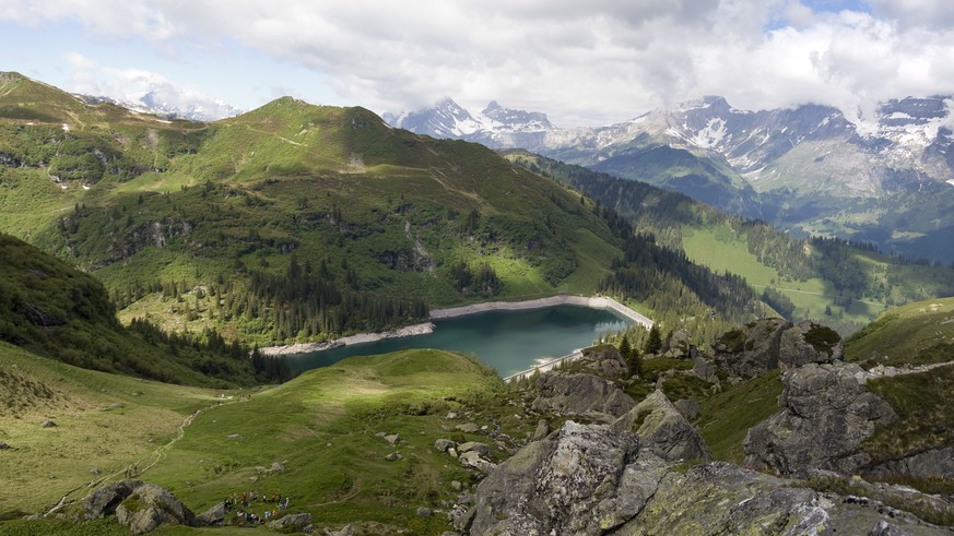 Garichtisee, oberhalb von Schwanden, Kanton Glarus