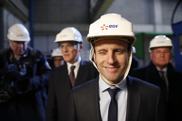 Mann der Zukunft? Frankreichs neuer Politstar Emmanuel Macron.