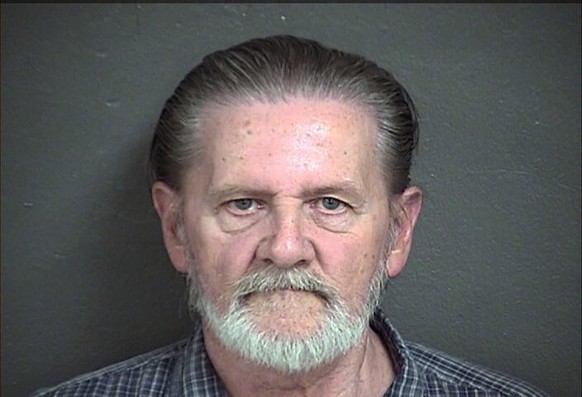 Lawrence Ripple is seen in an undated photo provided by the Wyandotte County Detention Center. Ripple, who is accused of robbing a bank in Kansas City, Kans., on Friday, Sept. 2, 2016, told investigat ...