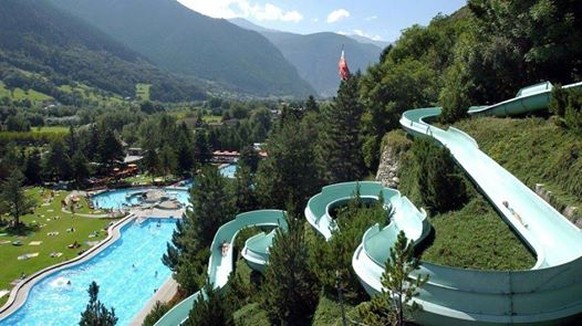 Les thermes de Thermalbad Brigerbad.&nbsp;