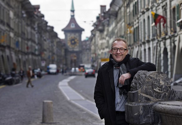 06.03.2014; Bern; Fussball Super League - BSC Young Boys; Sportchef Fredy Bickel posiert in der Berner Altstadt. (Christian Pfander/freshfocus)