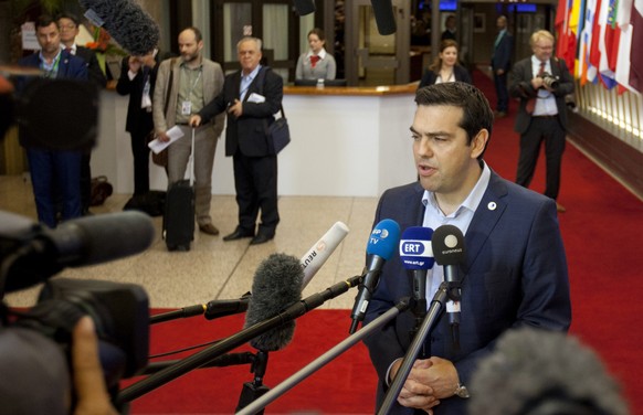 Der griechische Regierungschef Alexis Tsipras äussert sich zum Abkommen, das er gar nicht wollte.