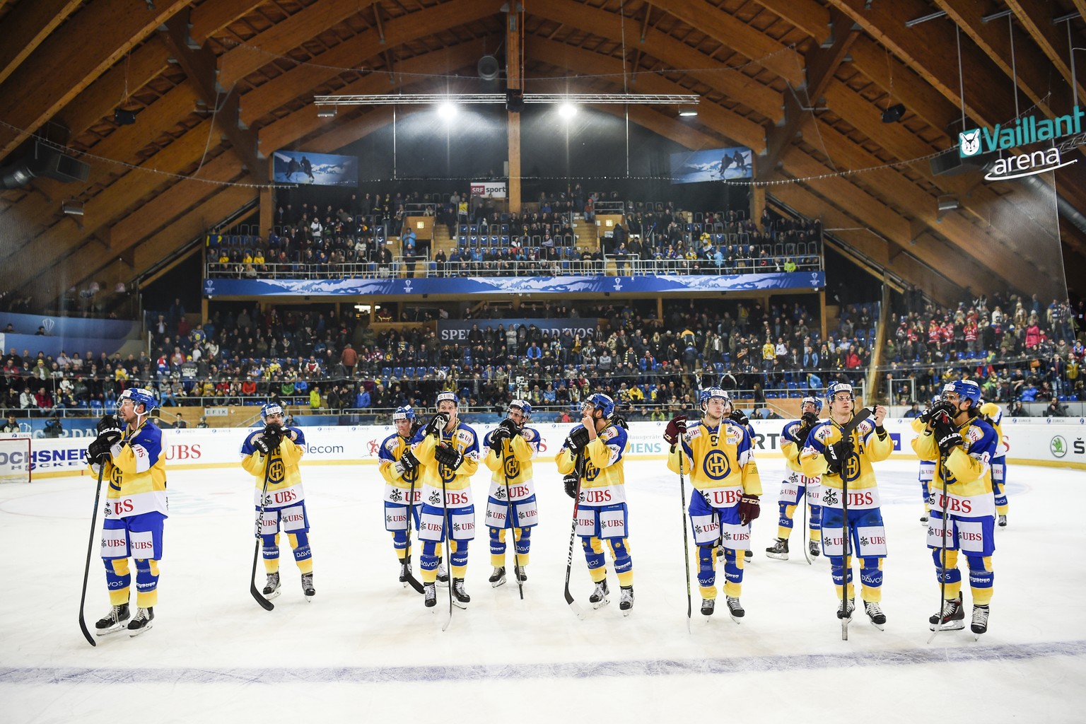 Der HC Davos nimmt die Niederlage gegen Jekaterinburg mit professioneller Gelassenheit.&nbsp;