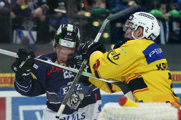 Der SC Bern kämpft sich gegen Zug mit viel Herzblut zurück über den Strich.