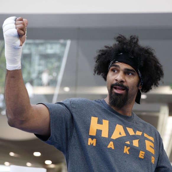 Der «Hayemaker» im Training.