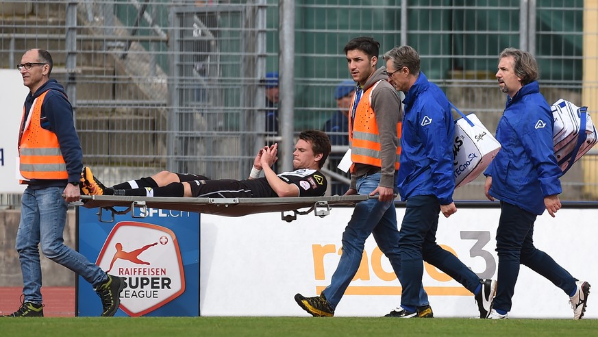 Antonini Culina wird für Lugano im Abstiegskampf keine Tore mehr schiessen können.