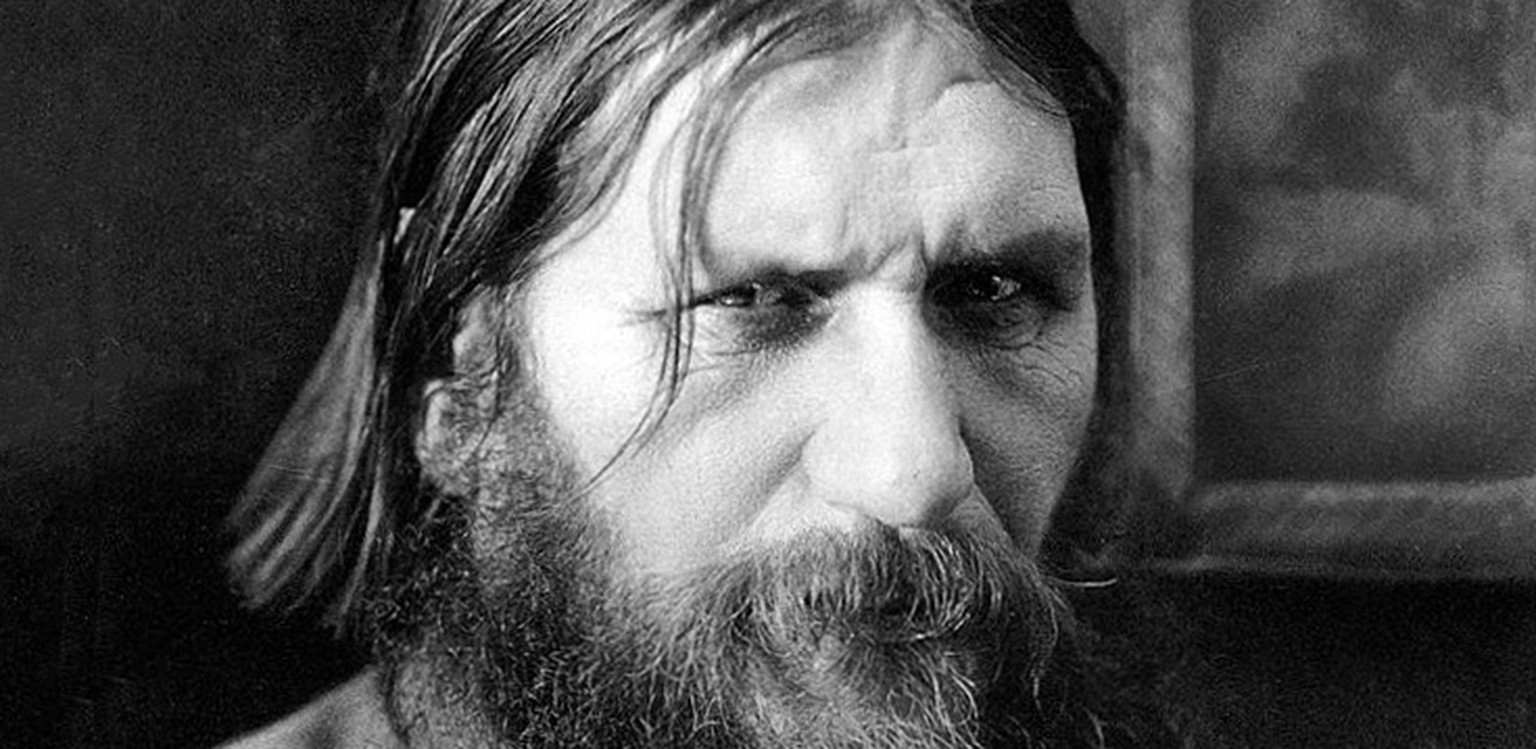 Der obskure Wanderprediger Rasputin.