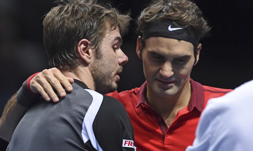 Was für ein Duell: Im Halbfinal der US Open trifft Stan Wawrinka auf Roger Federer.