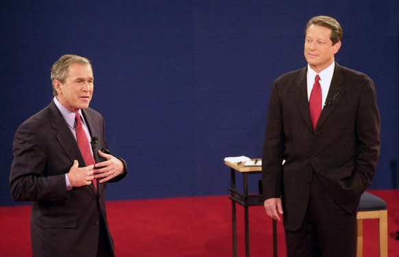 Bush gegen Al Gore war eine der umstrittensten Präsidentschaftswahlen der USA.