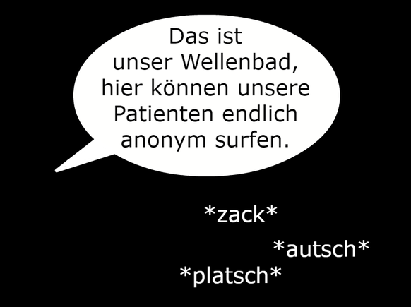 «Allerdings ist hier Fichen verboten.»