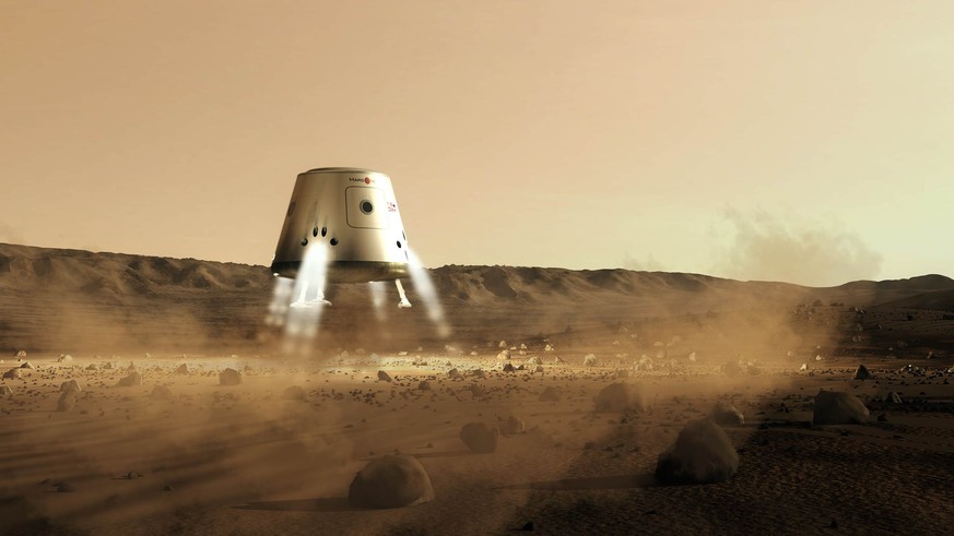 Der Mars als neuer Wohnort für die Menschen, dafür setzt sich SpaceX ein.