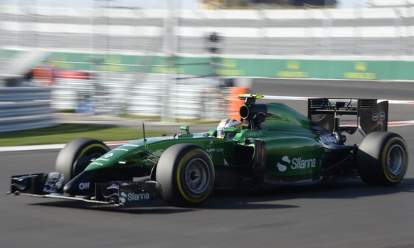 Ebenfalls ohne Punkte: Marcus Ericsson diese Saison bei Caterham.