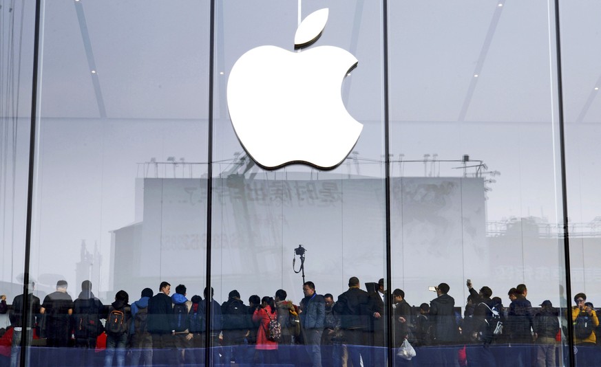 Apple hat in China innert drei Monaten fünf neue Stores eröffnet. Bis 2016 sind 40 geplant. 
