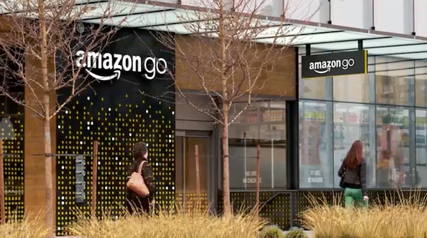 Noch handelt es sich um einen Testbetrieb: Das erste Amazon-Go-Geschäft in Seattle.