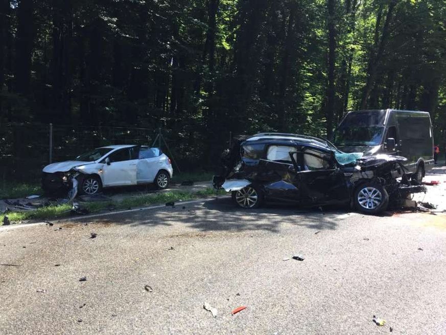 Schlimmer Unfall in Bülach.