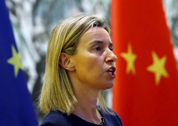 Federica Mogherini.