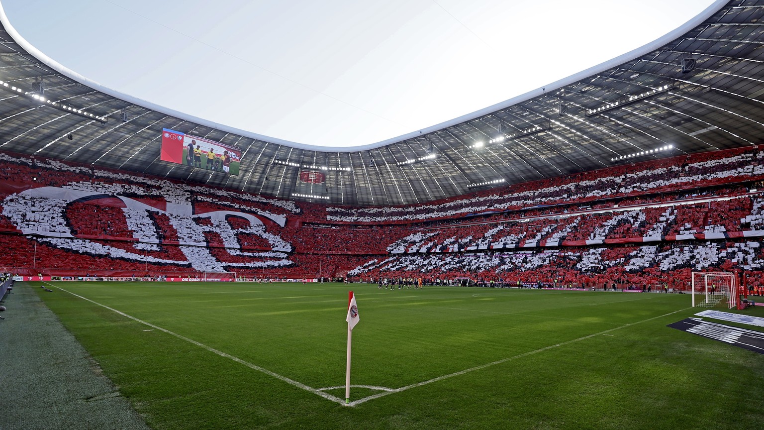 Nachrichten Linkding epa11949155 Supporters of Munich cheer before the German Bundesliga soccer match between FC Bayern Munich and VfL Bochum in Munich, Germany, 08 March 2025. EPA/RONALD WITTEK CONDITIONS - ATTENTION: Th ...