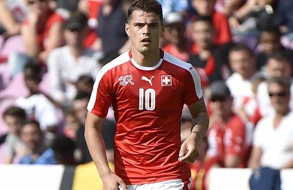 Denker und Lenker im Schweizer Spiel: Granit Xhaka.