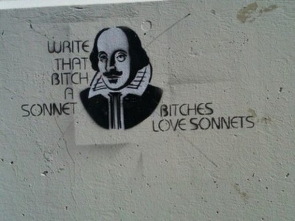 Shakespeare wusste, wie man's machen muss.
