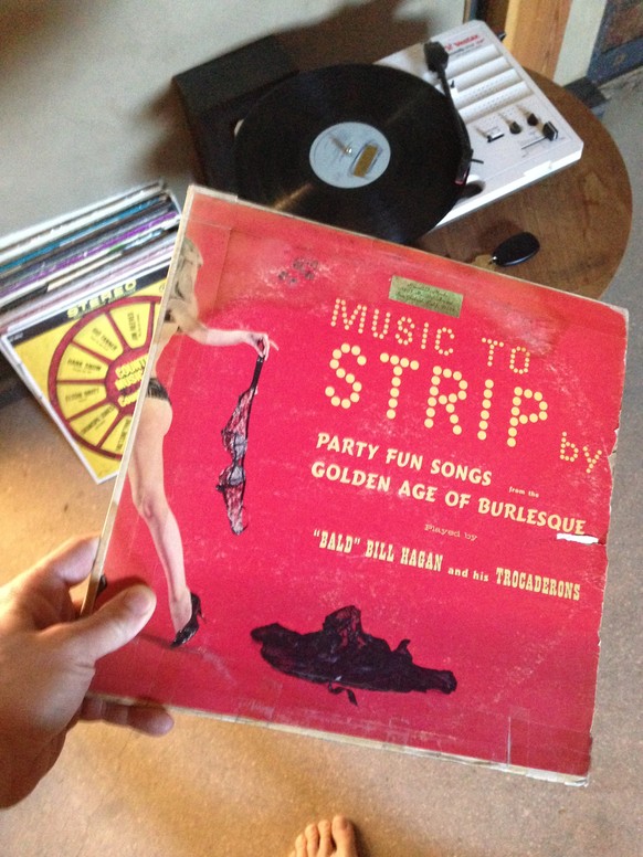 USA musik strippen striptease vinyl retro