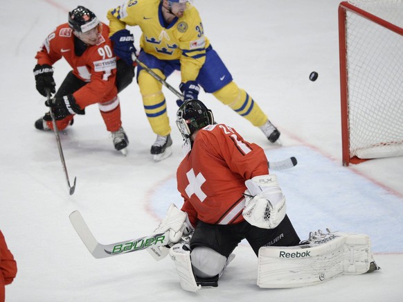 Gerber zeigt im WM-Final 2013 eine äusserst durchzogene Leistung.