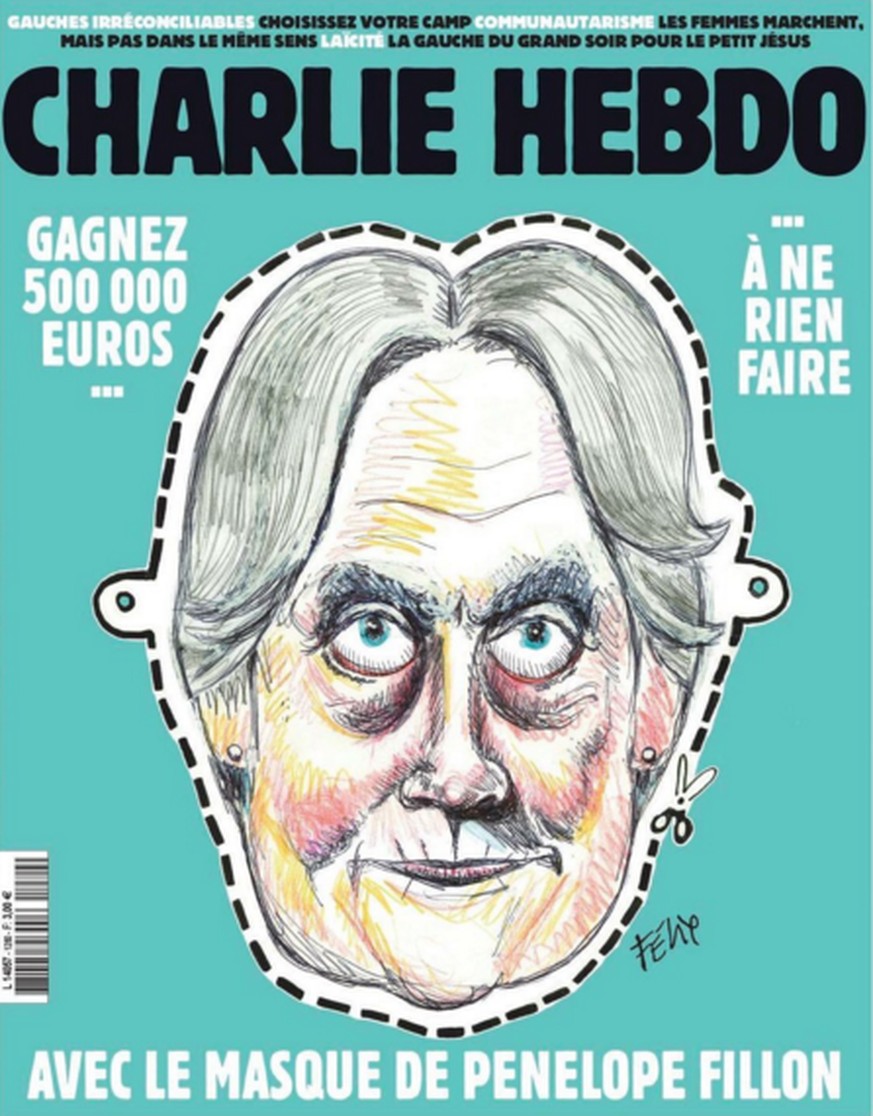 Charlie Hebdo über Fillon.
