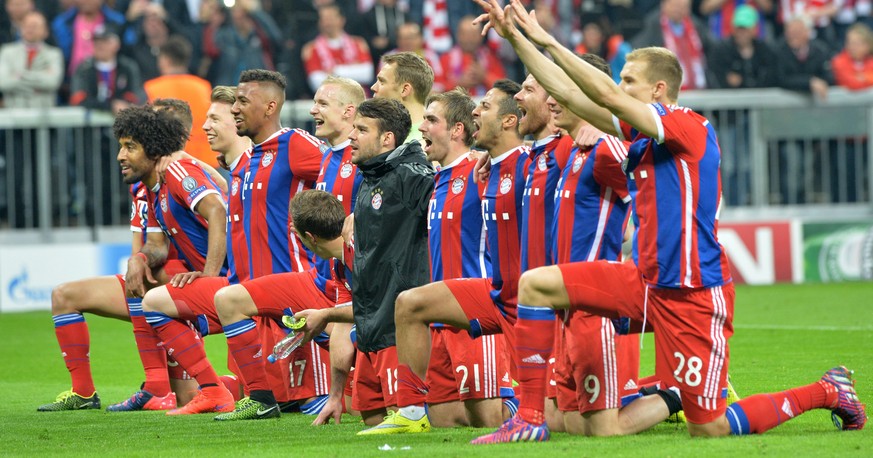 Zum Niederknien: Der Auftritt der Bayern in der heimischen Allianz Arena ist meisterlich. Aber nicht immer lehrbuchmässig.