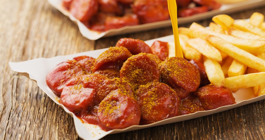 Currywurst – Deutschland. street food