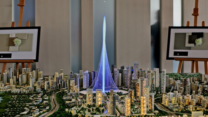 Bereits 2020 soll er stehen: Der geplante Aussichtsturm Calatravas in Dubai.