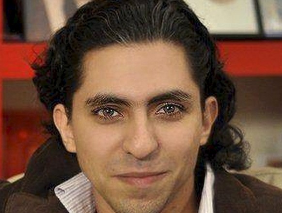 Rafi Badawi, regimekritischer Blogger, vor seiner Verhaftung.
