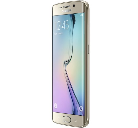 Galaxy S6 Edge mit gebogenem Display.