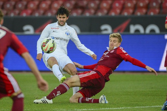 Fighter Stahel gegen seinen Stammklub, den FC Zürich.