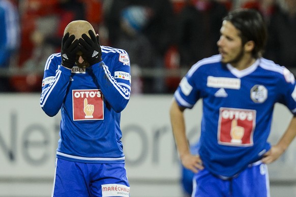 Nicht zum Hinsehen: Der FC Luzern verliert auch das vierte Spiel in der Rückrunde.