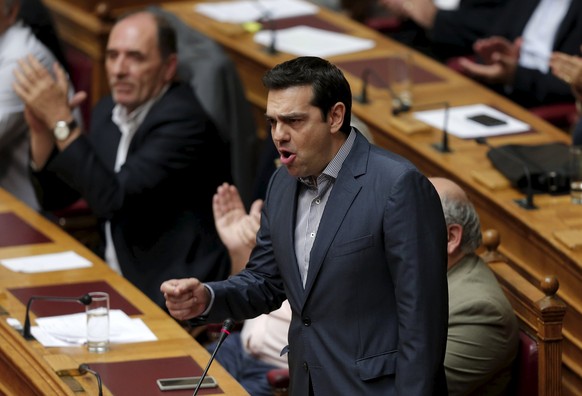 «Wir haben Fehler gemacht». Alexis Tsipras' Rede im Parlament.