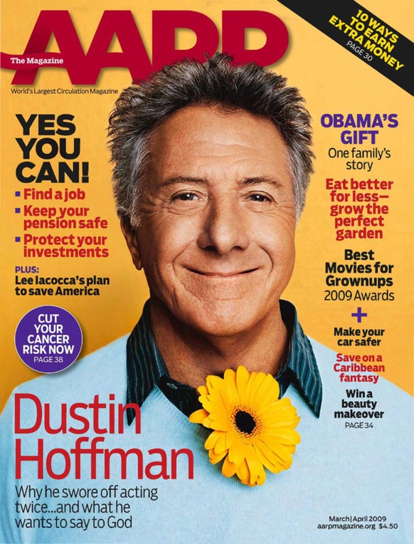 Auf Platz 3 schafft es das amerikanische Rentner-Magazin der American Association of Retired Persons. Das «AARP Magazine» hat eine Auflage von 23'721'626 Exemplaren und wird alle zwei Monate jede ...