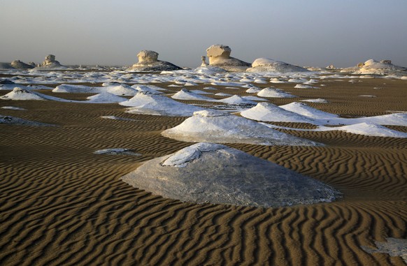 Die Weisse Wüste in Ägypten: Hier starben die TOuristen.
