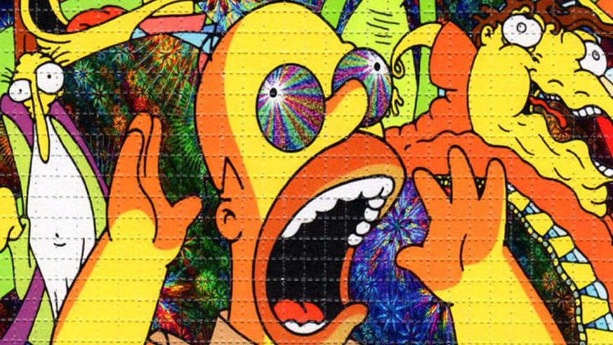 Simpsons auf LSD