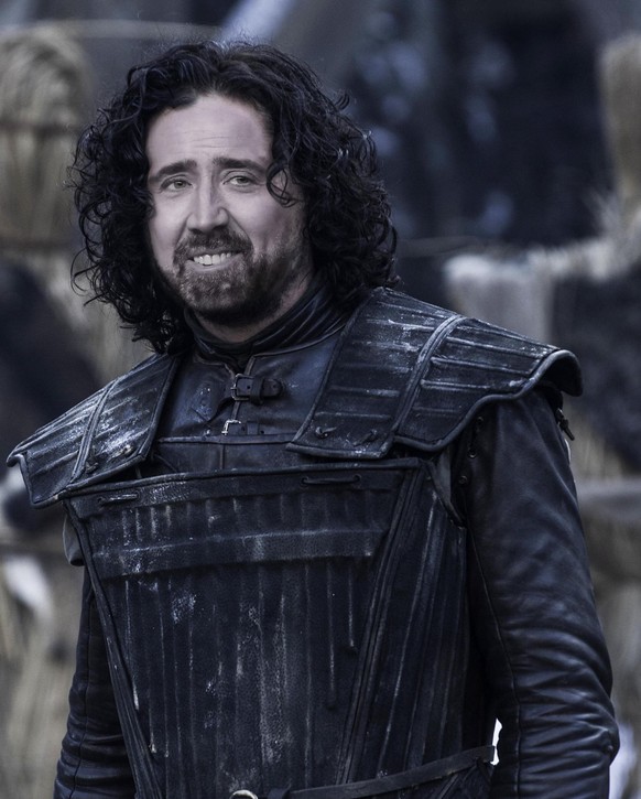 Cage als Jon Snow.