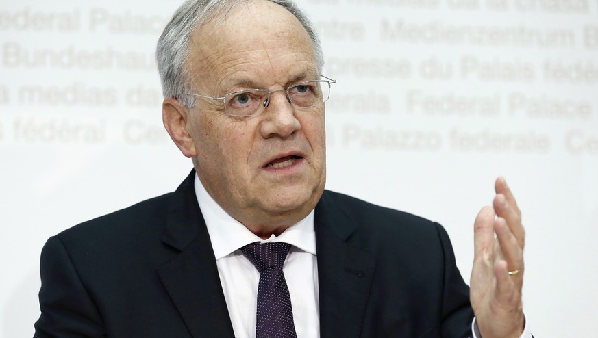 Die Aufhebung des Mindestkurses des Frankens zum Euro habe zu einer grossen Währungsunsicherheit geführt, sagt Bundesrat Schneider-Ammann.