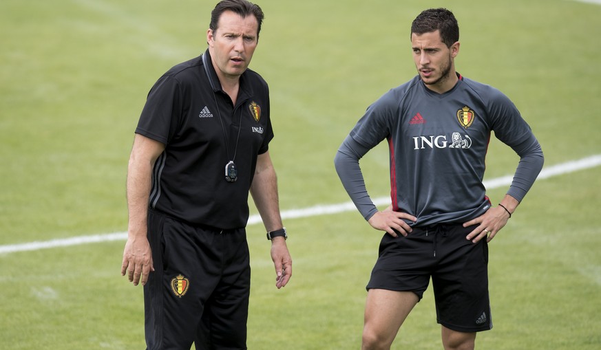 Belgiens Coach Marc Wilmots erwartet von seinen Mannen gegen die Schweiz Vollgas.