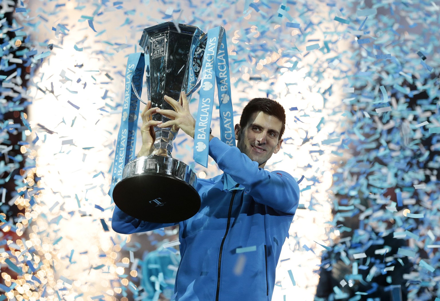 Erneut heisst der Sieger am Ende Novak Djokovic.