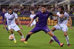 Mario Gomez von der Fiorentina fällt aus.