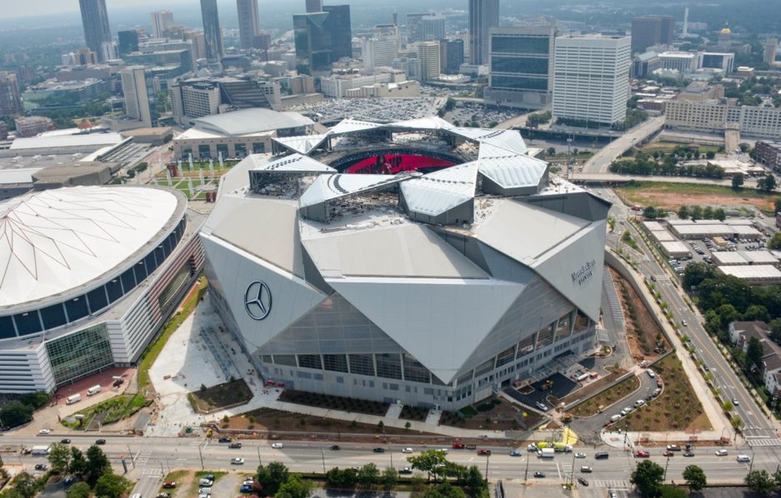 In Atlanta wurde gerade eines der spektakulärsten Stadien