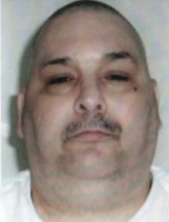 epa05926061 (FILE) - A handout photo made available by the Arkansas Department of Corrections shows an undated file photo provided on 14 April 2017 of Arkansas death row inmate Jack Jones Jr. who is o ...