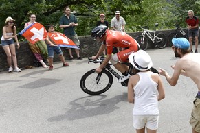 Fabian Cancellara fährt auf Rang 4.