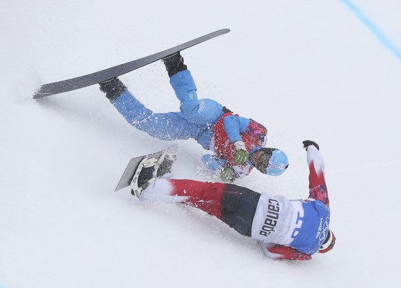 Rund jeder dritte Snowboardcrosser verletzte sich bei den Olympischen Spielen 2010.