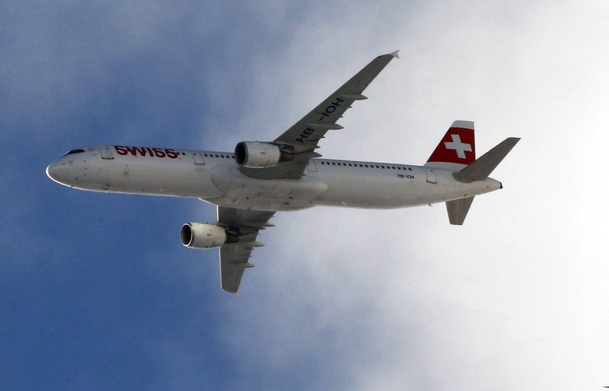 Airbus A321 der Swiss.