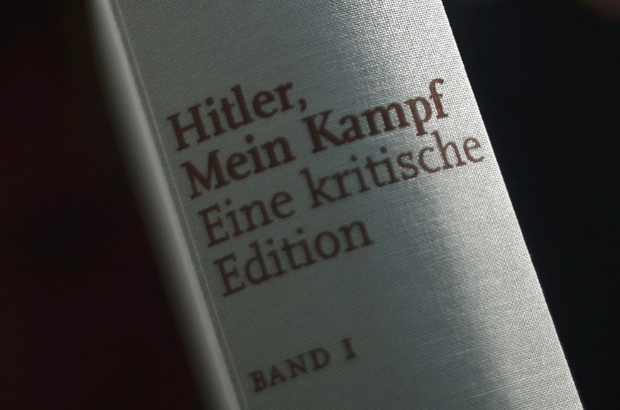 Kommentierte Neuauflage vom «Mein Kampf»:&nbsp;«Völlige Destruktion» von Hitlers Machwerk.
